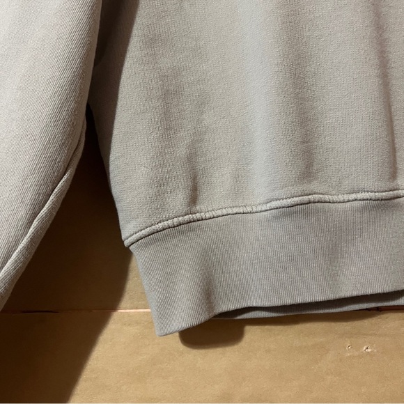 Cotton Citizen | Milan Crew Sweatshirt Cropped Mock Neck Cotton Terry Size S - Picture 6 of 11